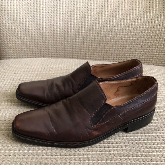 Christian Dior Men\'s Brown Leather Loafers. main image 12